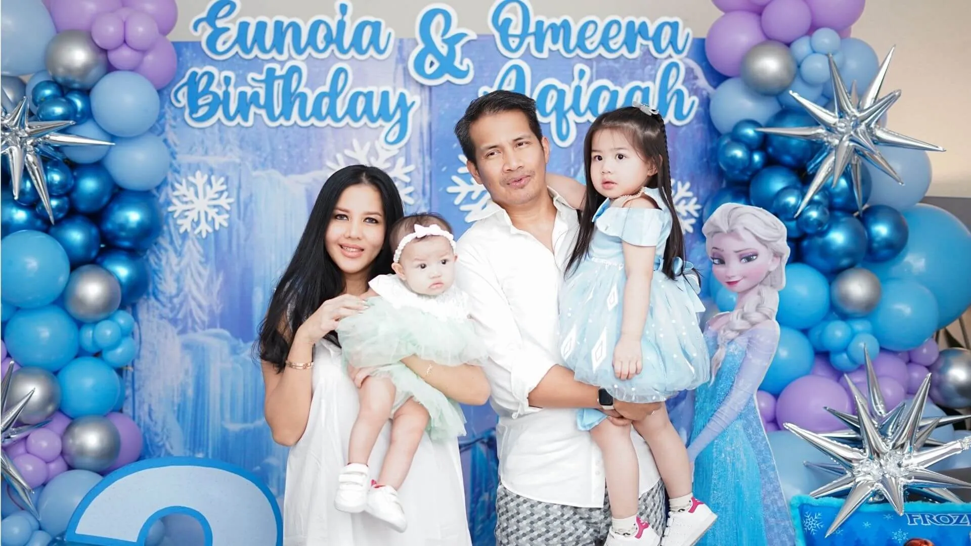 Cuplikan video Birthday Eunoia & Aqiqah Omeera