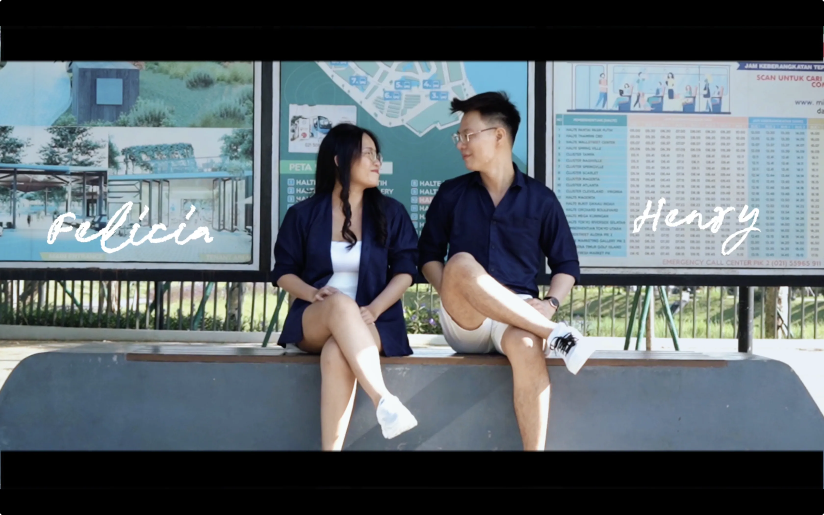 Cuplikan video Prawedding Felicia & Hendri